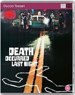 Death Occurred Last Night (Limited Edition) [Blu-ray]
