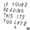 Drake - If You're Reading This It's Too Late (Music CD)