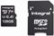 Integral Memory 128 GB microSDxC Premium High Speed Memory Card up to 100 MB/s Read, 45 MB/s Write, V30 UHS-I U3 + SD Adapter
