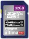Integral ultimaPRO 32Gb SD Card 4K High Speed Memory SDHC Up To 100MB/S V30 UHS-I U3 