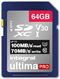 Integral ultimaPRO 64Gb SD Card 4K High Speed Memory SDXC Up To 100MB/S V30 UHS-I U3