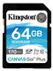 Kingston Canvas Go! Plus 64GB SD Memory Card, SDXC, 170R/90W MB/s, US, V30