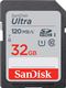 SanDisk Ultra 32GB SDHC Memory Card, Up to 120 MB/s, Class 10, UHS-I, V10