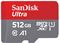 SanDisk Ultra 512 GB microSDXC Memory Card + SD Adapter with A1 App Performance Up to 120 MB/s, Class 10, U1