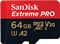 SanDisk Extreme PRO 64 GB microSDXC Memory Card + SD Adapter with A2 App Performance up to 170 MB/s, Class 10, U3, V30